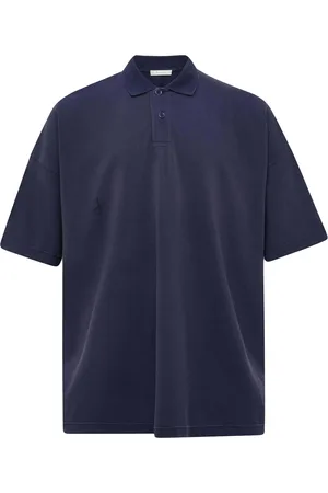 J.W.Anderson TOP STILE POLO CON STAMPA LOGO ANCHOR JWA