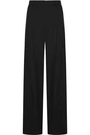 Sportmax PANTALONI A VITA ALTA IN COTONE