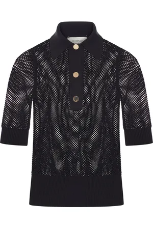 Sportmax POLO A RETE IN VISCOSA