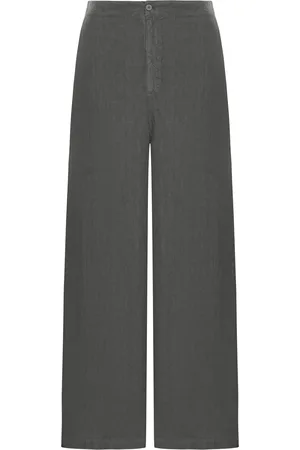 TRANSIT PANTALONI IN LINO WIDE LEG