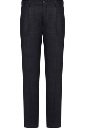 Incotex PANTALONI IN LANA VERGINE SLIM FIT