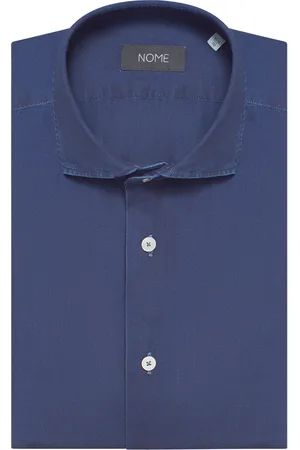 Nome X Xacus CAMICIA IN COTONE EFFETTO DENIM