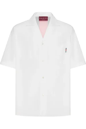 Gucci CAMICIA BOWLING CON STAMPA LOGO