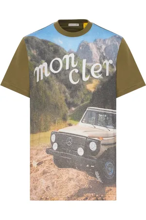 Moncler T-SHIRT CON STAMPA MONCLER X MERCEDES-BENZ BY NIGO
