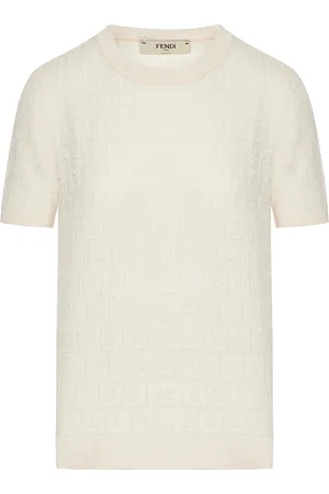 Fendi T-SHIRT IN COTONE CON FF ALLOVER