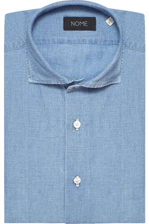 Nome X Xacus CAMICIA IN DENIM MISTO COTONE