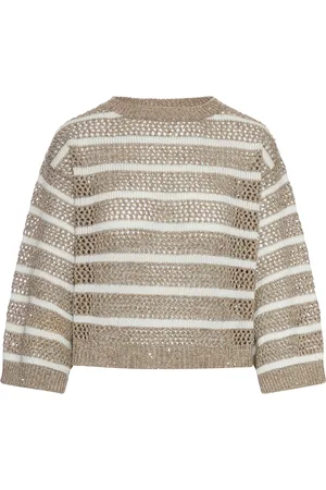 Brunello Cucinelli MAGLIONE A RIGHE