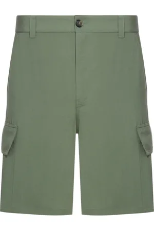 Loewe SHORT CARGO IN VISCOSA E LINO