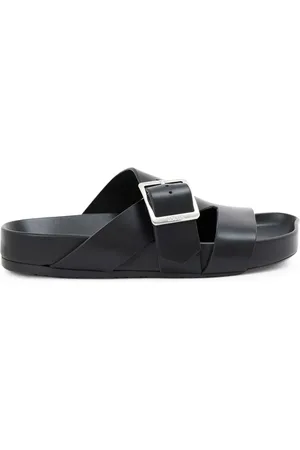 Loewe SLIDE EASE BUCKLE IN PELLE DI VITELLO CONCIATA AL VEGETALE