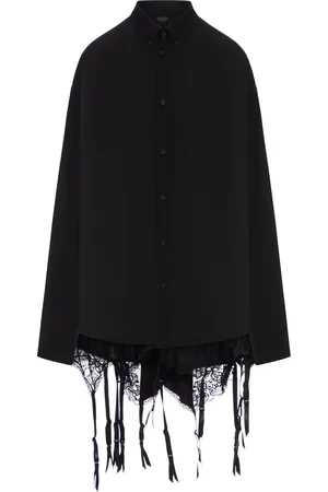 Balenciaga CAMICIA LINGERIE NERA