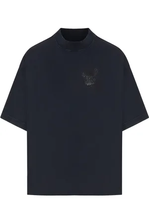 Balenciaga T-SHIRT CROPPED NAIL POLISH IN SLAVATO