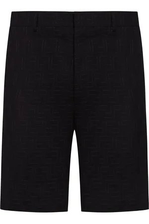 Fendi BERMUDA IN JACQUARD FF DI LINO