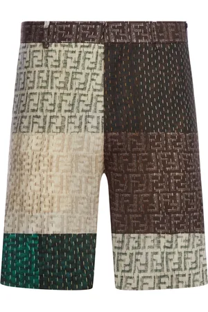Fendi BERMUDA IN LINO FF