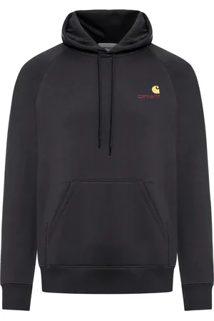 Carhartt Felpa American Script con cappuccio