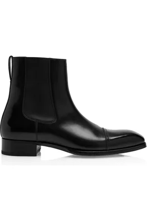 Tom Ford STIVALETTI IN PELLE BRUNITA
