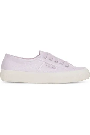 Superga 2750 Pearl Matte Canvas Scarpe Sneakers Viola Donna 35