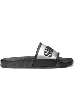Superga 1908 Slides Clear Identity Scarpe Ciabatte Nero Unisex 35