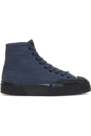 Superga 2433 Salt Pepper Scarpe Sneakers alto Nero Uomo 40