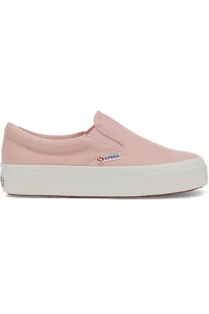 Superga 2740 Platform Slipon Scarpe Sneakers Rosa Donna 36
