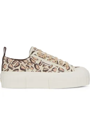 Superga 2631 Platform Giraffa Print Scarpe Sneakers Donna 35