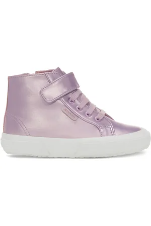 Superga 2674 Kids Synthetic Material Scarpe Sneakers Rosa Unisex 25