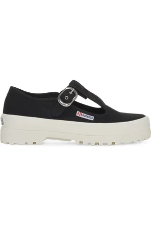 Superga 2541 Mary Jane Alpina Scarpe Sneakers Nero Donna 35