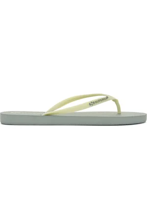 Superga 4121 Flip Flops Scarpe Ciabatte Verde Donna 35