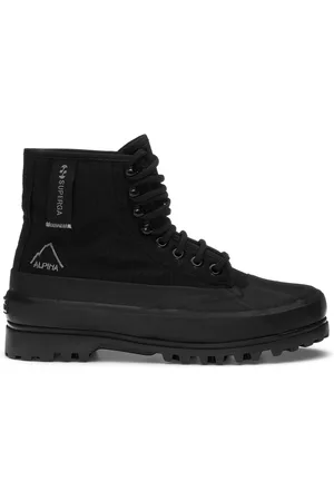 Superga 2481 Alpina Ripstop Scarpe Stivali alla caviglia Nero Unisex 36