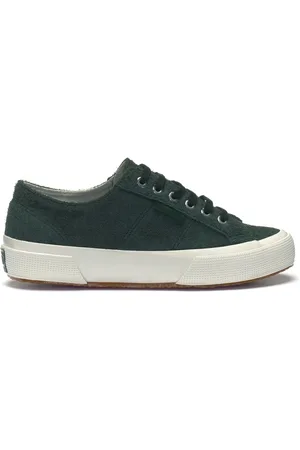 Superga 2750 Og Hairy Suede Scarpe Sneakers Verde Unisex 40