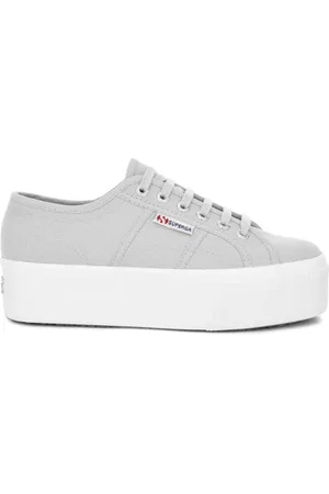 Superga 2790 Platform Scarpe Sneakers Grigio Donna 35
