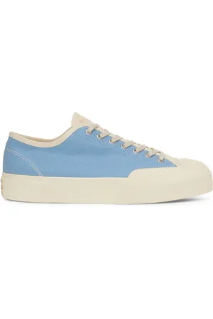 Superga 2432 Works Low Cut Multi-color Denim Yarn Dyed Scarpe Sneakers Bianco Unisex 37