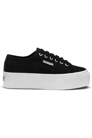 Superga 2790 Platform Scarpe Sneakers Bianco Donna 35