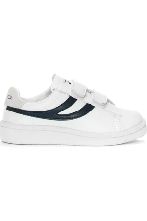 Superga 4832 Kids Straps Match Scarpe Sneakers Bianco Unisex 25