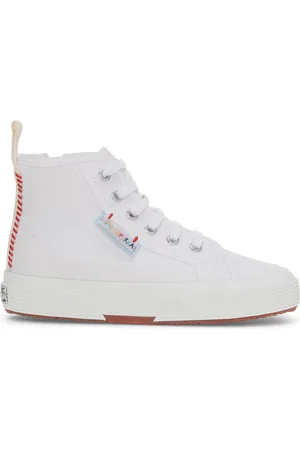 Superga 2709 Kids Funny Label Scarpe Sneakers Bianco Unisex 29