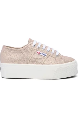 Superga 2790 Platform Lame Scarpe Sneakers Donna 35