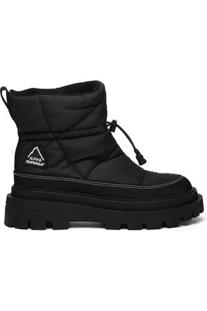 Superga 3053 Alpina Apex Padded Scarpe Stivali alla caviglia Nero Donna 36