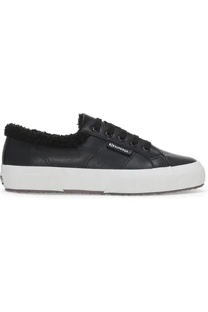 Superga 2750 Vegan Material Scarpe Sneakers Nero Unisex 35