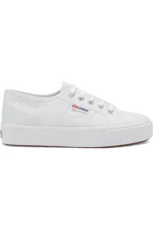 Superga 2730 Mid Platform Scarpe Sneakers Bianco Unisex 41.5