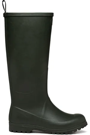 Superga 799 Rubber Boots Scarpe Stivali in gomma Verde Donna 36