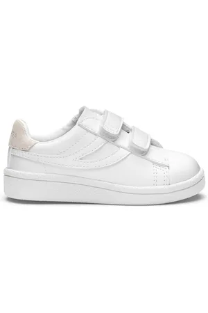 Superga 4832 Kids Straps Match Scarpe Sneakers Bianco Unisex 25