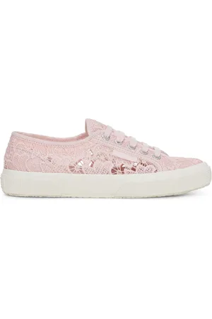 Superga 2750 Macrame Scarpe Sneakers Rosa Donna 35