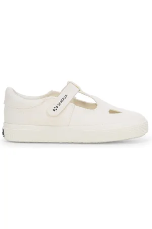 Superga 3662 Kids Cotton Eyes Leggera Scarpe Sandali Bianco Unisex 22
