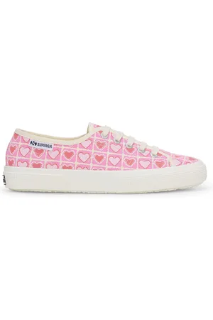 Superga 3750 Heart Crochet Print Leggera Scarpe Sneakers Donna 35