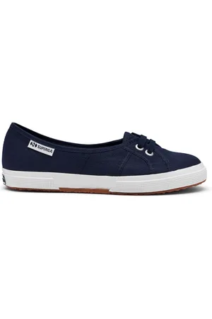 Superga 2125 Cotton Scarpe Ballerine Blu Donna 37