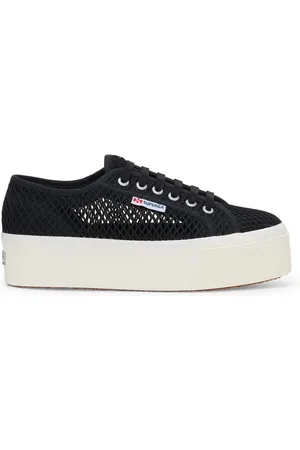 Superga 2790 Mesh Scarpe Sneakers Nero Donna 35