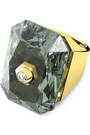 Swarovski Anello cocktail Numina, Taglio ottagonale, , Placcato color oro