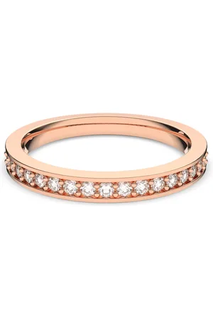 Swarovski Anello Matrix, , Placcato color oro rosa