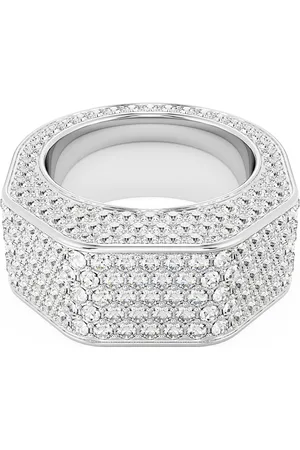 Swarovski Anello cocktail Dextera, Forma ottagonale, Pavé, , Placcato rodio