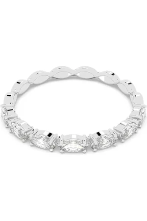 Swarovski Anello Matrix Vittore, Taglio Marquise, , Placcato rodio