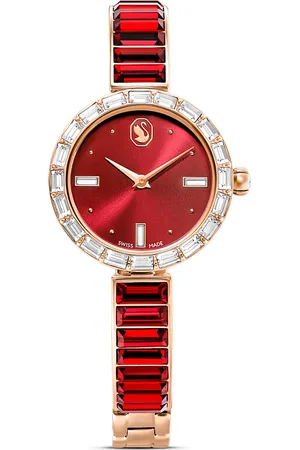 Swarovski Orologio Matrix Bangle, Fabbricato in Svizzera, Bracciale in cristallo, , Finitura in tono oro rosa